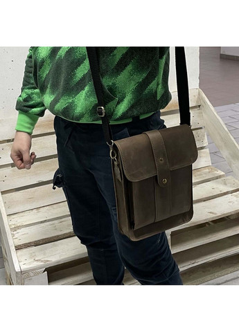 Мужская кожаная сумка через плечо 28х22х5 см LIMARY (315870492)