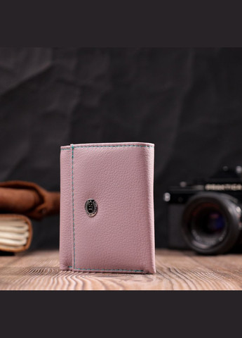 Женский кошелек с монетницей на магните из натуральной кожи бежевый (sku_19503) No Brand (328218711)