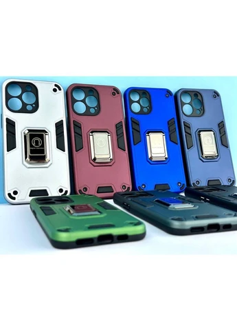Чохол Iron Warriors Separate Camera для iPhone 13 Pro Max Темно-зелений No Brand (382864401)