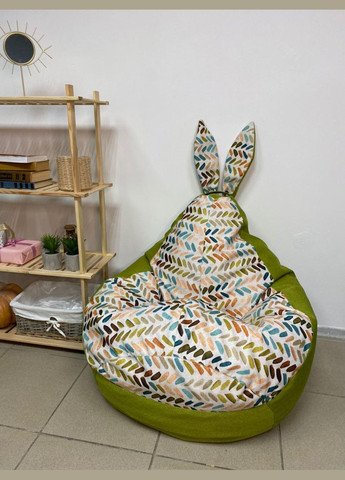 Кресло-мешок Зайка Груша, MEGA XXXL - 160х120 Оксфорд 600D.PU.WR 577 Розовый барби SkyPuff (339871788)