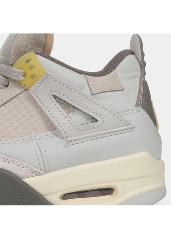 КРОССОВКИ ЖЕНСКИЕ NIKE AIR JORDAN 4 RETRO PHOTON DUST НАЙК АИР ДЖОРДАН No Brand бежевые демисезоны (369387311)