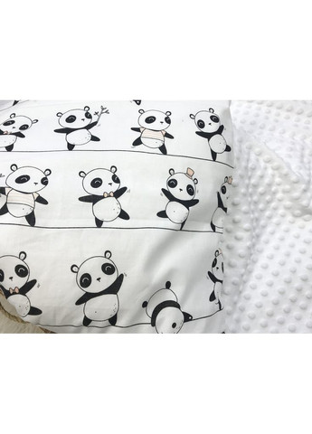 Плед с плюшем 100*80см "Пандочки" Moontime (354827198)