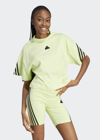 Зелена всесезон футболка future icons 3-stripes adidas