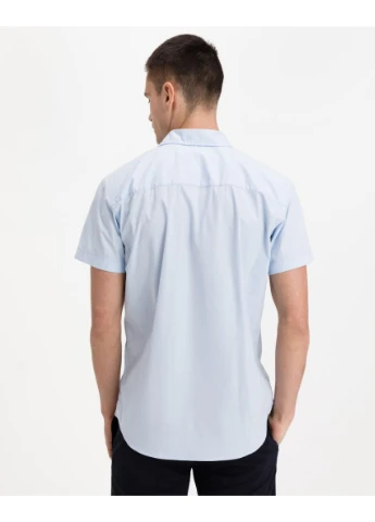 Сорочка JJCLINT SHIRT S/S SLIM FIT 12163646 Cashmere Blue Jackandamp;Jones Блакитний 12163646CASHMEREBLUE JACK&JONES (395633068)