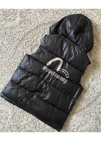 Демисезонная жилетка безрукавка с капюшоном для девочки 180 No Brand (369735313)