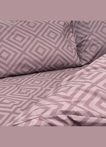 Простирадло на гумці Rhomb Brown бязь 160х200х20 см коричневе (2800004674669) SoundSleep (315516249)