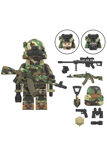 Ігровий набір солдатів 8 шт. для Lego (WM6147) No Brand (396724884)