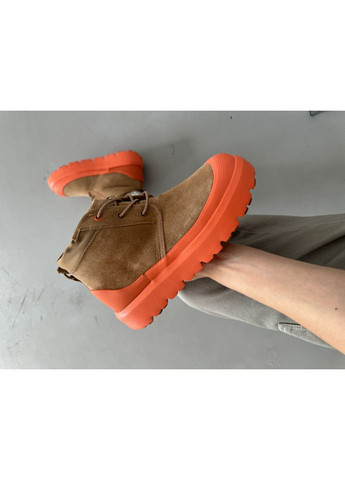 Помаранчеві Осінні кросівки чоловічі UGG Neumel Hybrid Chestnut Orange | Угі Неймель Гібрид