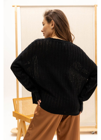 Черный демисезонный джемпер 9119.5675 Seventeen