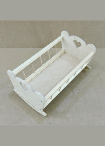 Кровать для кукол из дерева Анна бланже (КРТ-002101) No Brand (328605520)