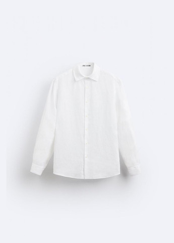 Белая кэжуал рубашка Zara