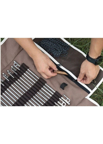 Чехол-органайзер для колышек S NH20PJ093 коричневый Naturehike (285767653)