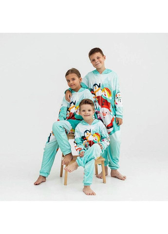 Кигуруми для детей до 3 лет 3D Рождественские Пингвины 4024, 92, см FlexDress (324623322)
