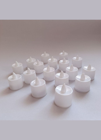 Реалістичні яскраві безполум'яні світлодіодні свічки, яскраві, мерехтливі, підроблені свічки на батарейках, чайні свічки Unbranded (316699364)