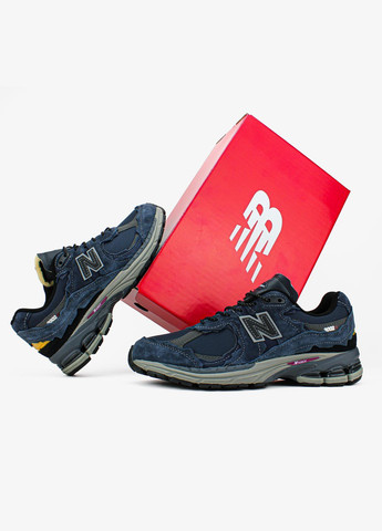 Синій Осінні кросівки чоловічі new balance 2002r protection pack blue | нью беланс 2002r сині No Brand