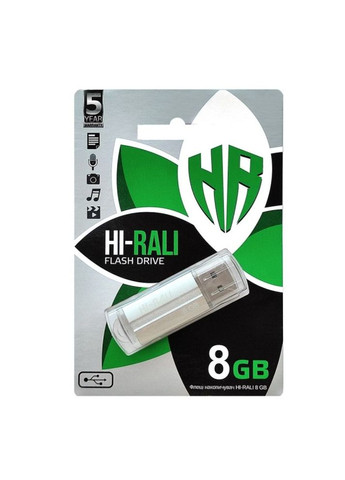 USB флеш-накопичувач Corsair 8gb Колір Сталевий Hi-Rali (338223831)