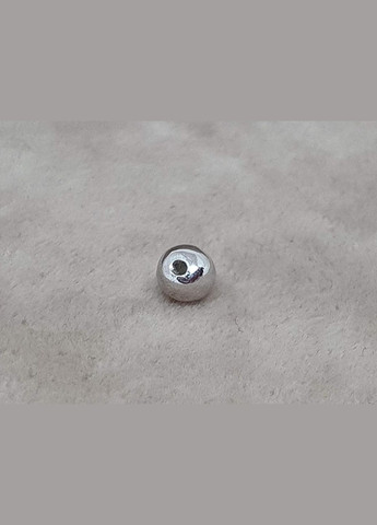 Серебряная заглушка-фиксатор для пирсинга 5 мм. 10101001 UMAX (338212438)