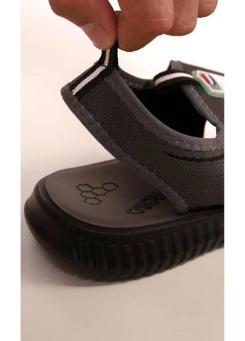 сандалии мужские текстильные серые Horoso