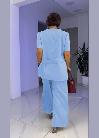 Жіночий костюм піджак+штани палаццо Україна (331783175)