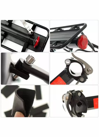 Багажник велосипедный 24"-29" (дисковые тормоза и вибрейк) консольный, усиленный с бортами No Brand (322650581)