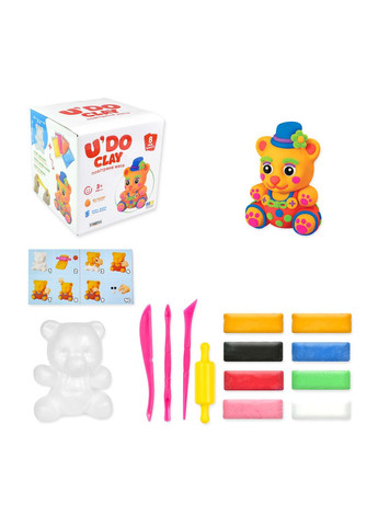 Набір для творчості "Ведмідь U'DO Clay" (30844) Strateg (362438037)