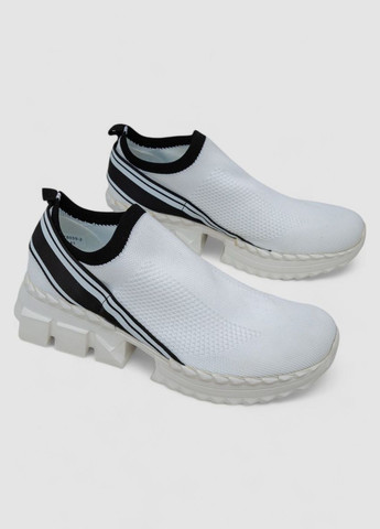 Білі сліпони чоловічі з тканини Ambra 248RT8059