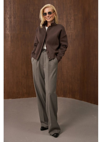 Черный женский жакет 2889 черный шоколад Triko Bakh -