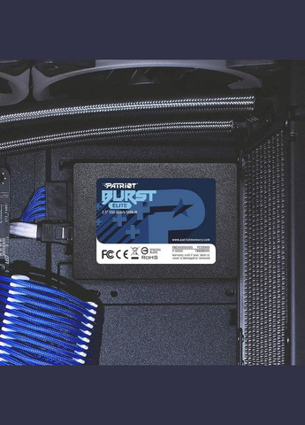 Накопитель SSD 2.5" 120GB Burst Elite (PBE120GS25SSDR) Patriot (304255727)