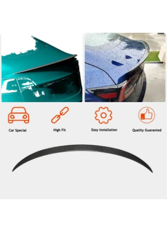 Спойлер V7 (2017-2023, Карбон) для Model 3 2017- рр Tesla (392199272)