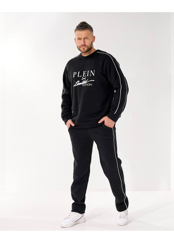 Костюм чоловічий з тринитки на флісі — теплий та зручний (заміри в описі) DK/DL Мода без кордонів (369503803)