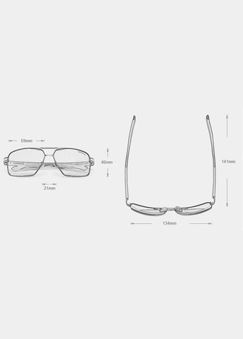 Мужские фотохромные солнцезащитные очки N7719 Gun Photochromic KINGSEVEN (302659762)