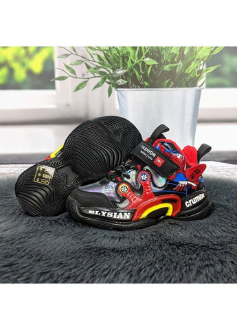 Черные демисезонные кроссовки подростковые Paliament