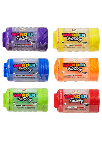Незасыхающая масса для лепки Мир цвета и формы Wonder Factory (364550307)