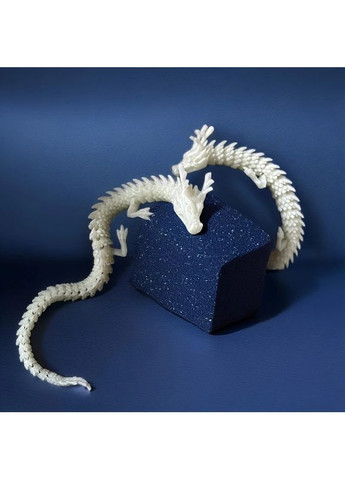 Іграшка-антистрес 3D-друкний рухомий Дракон світиться в темряві 24 см No Brand (365721262)