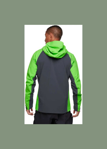 Комбинированная демисезонная куртка en’s dawn patrol hybrid shell vibrant green Black Diamond