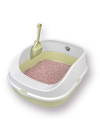 Лоток (туалет) для котів з лопаткою 48х38х20 см CAT IN BOX (301425548)