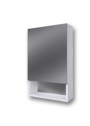 Дзеркальна шафа для ванної з відкритою полицею G - 05 40 см Seria A (372113644)