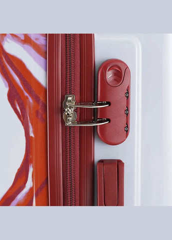Чемодан 28" L 97л White/Red Print (DAS302890) Semi Line (322200114)