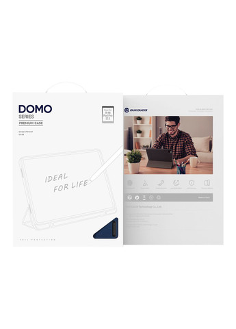 Чехол Domo для Xiaomi Pad Pro 12.1" Auto Sleep Wake Blue Dux Ducis Xiaomi Pad Pro 12.1 (370440285)
