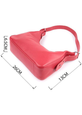 Сумка хобо жіноча шкіряна на плече для телефону Червоний 40661 Shvigel (361970352)