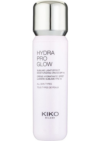 Увлажняющий флюид для лица, придающий сияние Hydra Pro Glow SPF 10 50ml (656591-75558) Kiko Milano (368625480)
