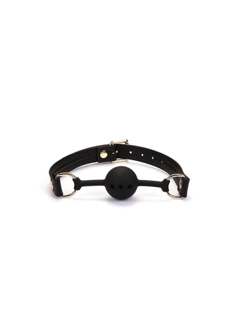 Кляп Black Organosilicon Ball Gag Liebe Seele (400738163)