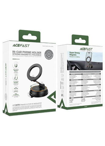Автотримач для телефона magnetic car holder for dashboard (6974316284338) Acefast D55 (361253608)