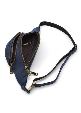 Поясна сумка бананка шкіряна синя RK-30351-3md TARWA (298683848)