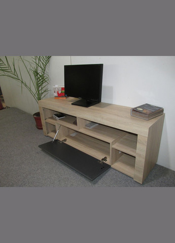 Тумба під телевізор із 4 полицями Джеко 140 Німфея Альба (MZN-031034) М-ЗОН (353499411)