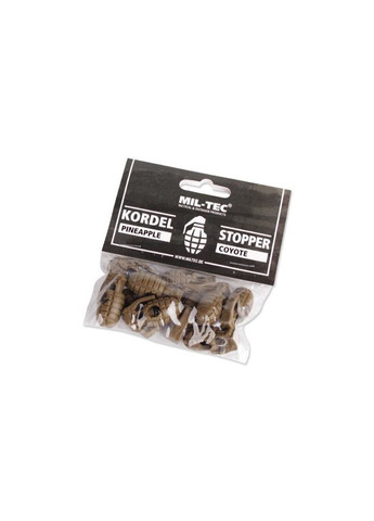 Набор стопперов для молнии/темляка CORD STOPPER PINEAPPLECoyote Mil-Tec (316254817)