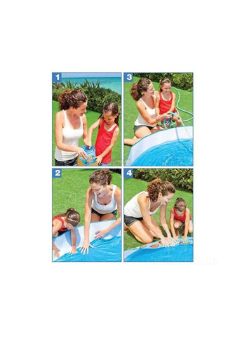 Каркасный детский бассейн Утиный Риф 58477 (Диаметр 122 x Высота 25см) Intex (307088637)