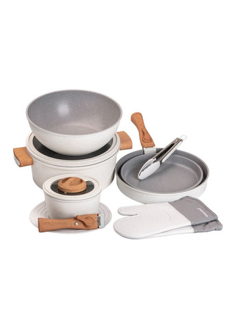 Набір посуду Elamina з антипригарним покриттям 11 предметів, Yiwu (324071073)