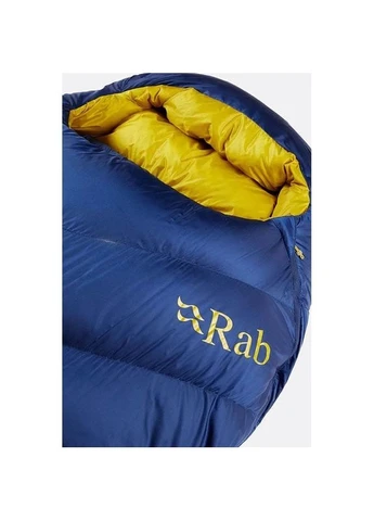 Спальный мешок Neutrino 600 -12°C 185 см Regular Left Zip Nightfall Blue (RB QSM-92-NFB-REG-LZ) Rab (335404767)