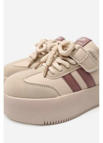 Бежевые кеды для девочки цвет бежевый cb-00277921 Yuki